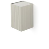 Faro 40536 - zidna svetiljka sole 1xGU10/8W/230V, siva, rebrasta, uglasta | Eponuda.com