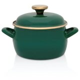Metalac POSUDA DUBOKA PRINC GREEN GOLD 16cm / 2,20 lit. | shoptok.hr