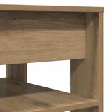  Stol za kavu Artisan hrast 55,5x55x45 cm izrađeno drvo | shoptok.hr