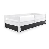  dječji krevet Hugo s kliznom ladicom - 160*80 cm - bijeli | shoptok.hr