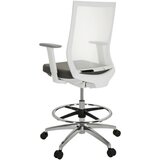 MID.YOU Pisarniški Stol Aspen Work W, Bela, Siva | Shoptok.si