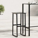 vidaXL barski stolci 4 kom crni 38x38x80 cm od čelika obloženog prahom | shoptok.hr