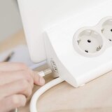 LG 694810 PRODUZNI BLOK 3X2P+E 2XUSB-A + OSIG 1.5M (BELA/S.SIVA) | ePonuda.com