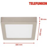 Telefunken 309602TF - LED RGBW plafonsko svetlo LED/18W/230V 2700-6500K WiFi | Eponuda.com