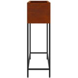  Povišeni Vrtni Planter Rđa 100 x 26 x 82 cm | shoptok.hr