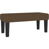  Box spring postelja z vzmetnico temno rjava 100x200 cm blago, (20898572) | Shoptok.si