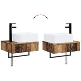  Set namještaja za kupaonicu 5 kom. Staro drvo | shoptok.hr