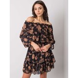 Italy Moda Dress-DHJ-SK-15015.56P-camel | Shoptok.si