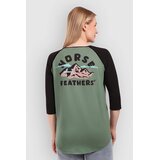 Horsefeathers Wylda Majica z dolgimi rokavi iceberg green | Shoptok.si
