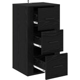  Kreveta s ladicama Crni hrast 40 x 33 x 70 cm Konstruirano drvo | shoptok.hr