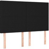 Box spring postelja z vzmetnico črna 140x200 cm blago, (20791687) | Shoptok.si