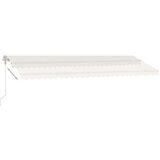  Prostostoječa avtomatska tenda 600x300 cm krem, (20728983) | Shoptok.si