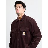 Carhartt WIP Prehodna jakna 'Whitsome' oranžna / vinsko rdeča / bela | Shoptok.si