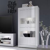 LC Mobili Moderna vitrina z 4 vrati, 162 cm viine - BASIC 209015-06 Cene