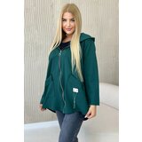 Kesi Punto Milano winter hoodie dark green Cijene