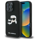 originalen ovitek iphone 16 pro max - iml nft heads - črn silikonska zaščita magsafe - KLHMP16XSKCHPPLK
