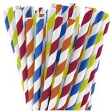 EURONOVA Papirnate slamice / 6x200mm / mix / 500kos, (5000156279) Cene