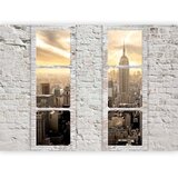 Foto tapeta - New York: view from the window 196x140 Samoljepljiva | shoptok.hr