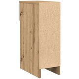 vidaXL Nočna omarica z predalom artisan hrast 20x36x60 cm | Shoptok.si