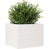  Vrtna sadilica bijela 60x60x45 5 cm od masivne borovine | shoptok.hr