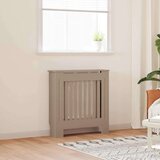 vidaXL Pokrov radiatorja 2 pcs Rjava 78x19x81.5cm Konstruiran les Cene