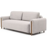 ELTAP Bež sklopiva/s prostorom za odlaganje sofa od samta 244 cm Arcadova – | shoptok.hr