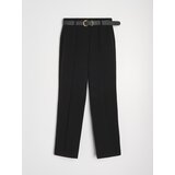 Sinsay Hlače straight fit s remenom | shoptok.hr