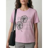 Sinsay Pamučna majica kratkih rukava s vezom | shoptok.hr