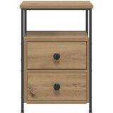  Noćni ormarići 2 kom Artisan hrast 34x35,5x50 cm izrađeno drvo | shoptok.hr