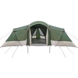  Družinski šotor z okni Dome zelen 6 oseb Waterproof, (22012587) | Shoptok.si