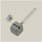 Interbaby silikonska posuda za dudu Petrol Grey | shoptok.hr