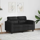  Dvosjed Crna 120 cm od mikrovlakana | shoptok.hr