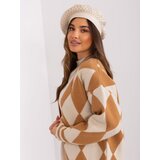 Wool Fashion Italia Cap-AT-CZ-231605.21P-light beige | Shoptok.si