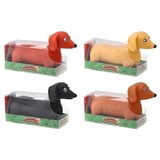 Ozzo Squeezy dog, gumena igračka, jazavičar, miks | ePonuda.com