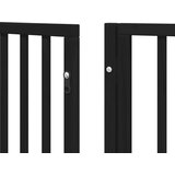  Vrata za pse s vratašcima 12 panela sklopiva 960 cm drvo topole | shoptok.hr