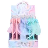 gel piši briši feathers modra 0,5