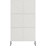  Zaslon za privatnost 100 x 50 x 180 cm Nehrđajući čelik Srebrna | shoptok.hr