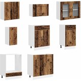  8-dijelni set kuhinjskih ormarića Kalmar konstruiranog drva | shoptok.hr