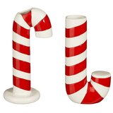  Vaza (Keramika, Crvene, Bijele boje) | shoptok.hr