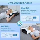 HOMCA 2-v-1 Ergonomski Ortopedski Vzglavnik iz Spominske Pene | Shoptok.si