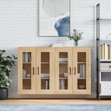 vidaXL Zidni ormarići 2 kom boja hrasta sonome od konstruiranog drva | shoptok.hr