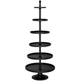 Eglo 427651 - Stalak za posluživanje BABIRIK 206x79 cm crni Cene