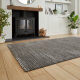 Think Rugs Temno siva pralna preproga iz recikliranih vlaken 120x170 cm Flores – | Shoptok.si