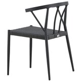 Venture Home Stina vrtna stolica, crna, set od 6 Slike