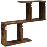  Polica na zidu Dimljeni hrast 60 x 12 x 50,5 cm | shoptok.hr