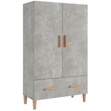  Visoka komoda siva boja betona 70x31x115 cm konstruirano drvo | shoptok.hr