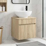  Umivaonik s policom za zid Hrast sonoma 49 x 44,5 x 66,5 cm | shoptok.hr