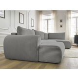 Bobochic Paris Tamno siva sklopiva kutna garnitura od samta (s lijevim kutom/u obliku slova "U") Lucien – | shoptok.hr