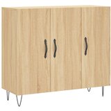 Maison Chic Komoda - Predalnik sonoma hrast 90x34x80 cm konstruiran les, (21717842) | Shoptok.si