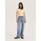 Reserved majica slim fit - rumena | Shoptok.si